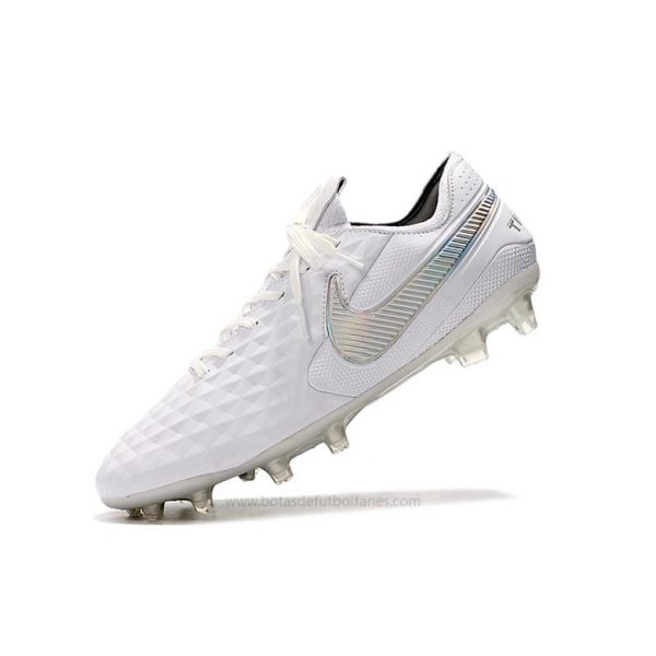 Nike Tiempo Legend Elite FG Blanco Plata